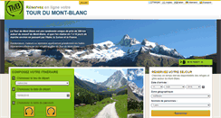 Desktop Screenshot of montourdumontblanc.com